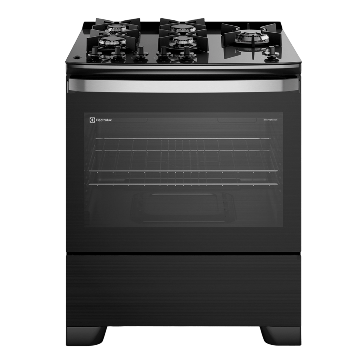 COCINA A GAS ELECTROLUX F5Ecb 5Q 76cm NEGRO